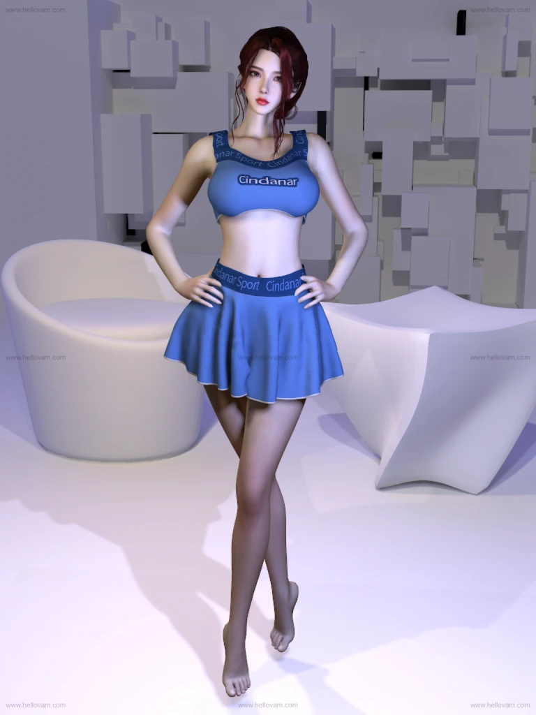 图片[3]-dlskd9.cheerleader2_outfit.1-Hellovam资源网