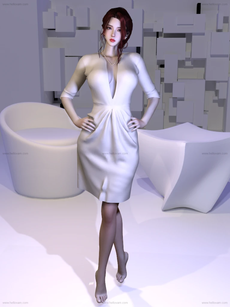 图片[2]-dlskd9.claire_dress.1-Hellovam资源网