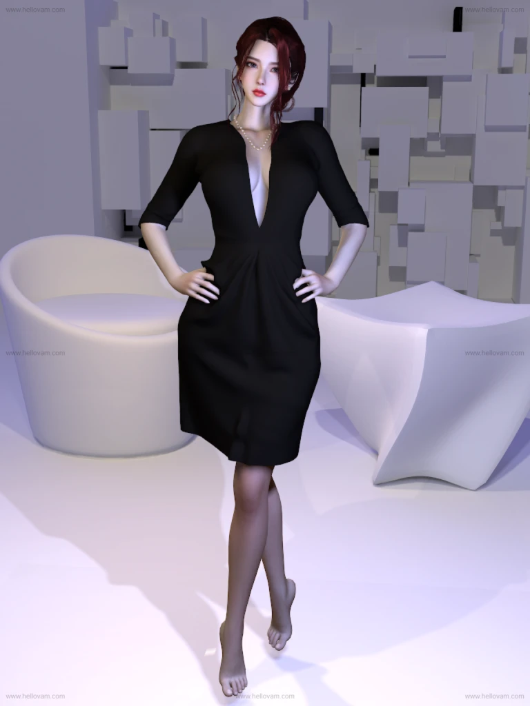 图片[3]-dlskd9.claire_dress.1-Hellovam资源网