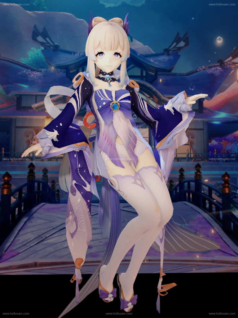 原神_珊瑚宫心海-Hellovam资源网