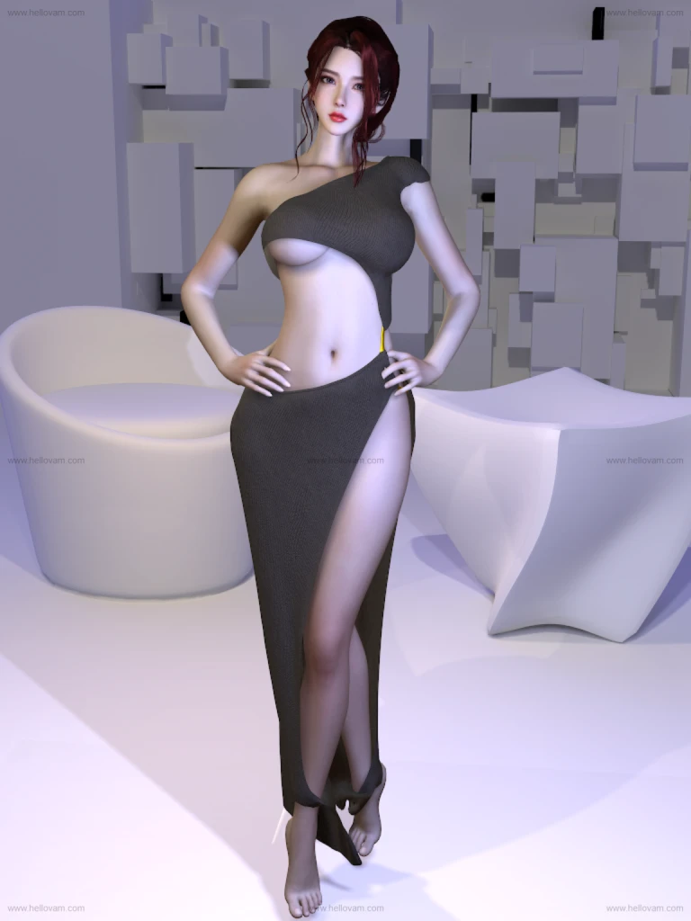 图片[2]-dlskd9.cocktail_dress_C.1-Hellovam资源网