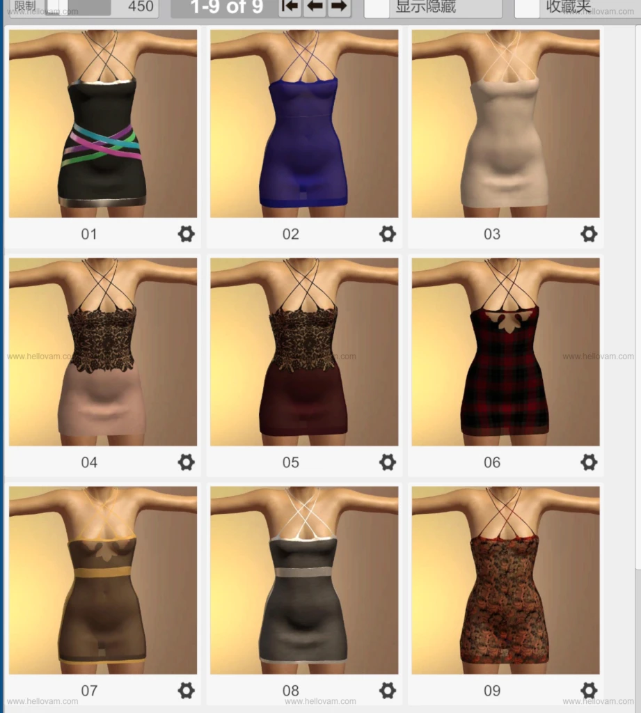 图片[3]-dlskd9.cocktail_hour_dress.1-Hellovam资源网