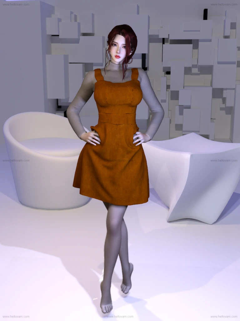 图片[2]-dlskd9.corduroy_jumper_dress.1-Hellovam资源网