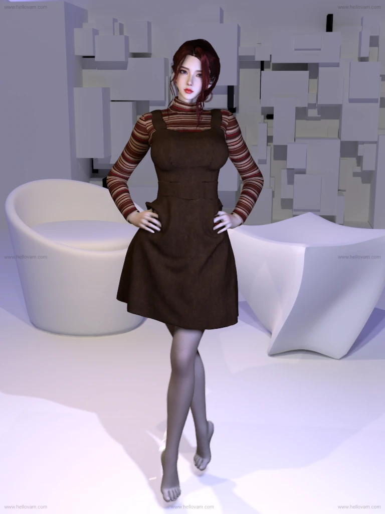 图片[3]-dlskd9.corduroy_jumper_dress.1-Hellovam资源网