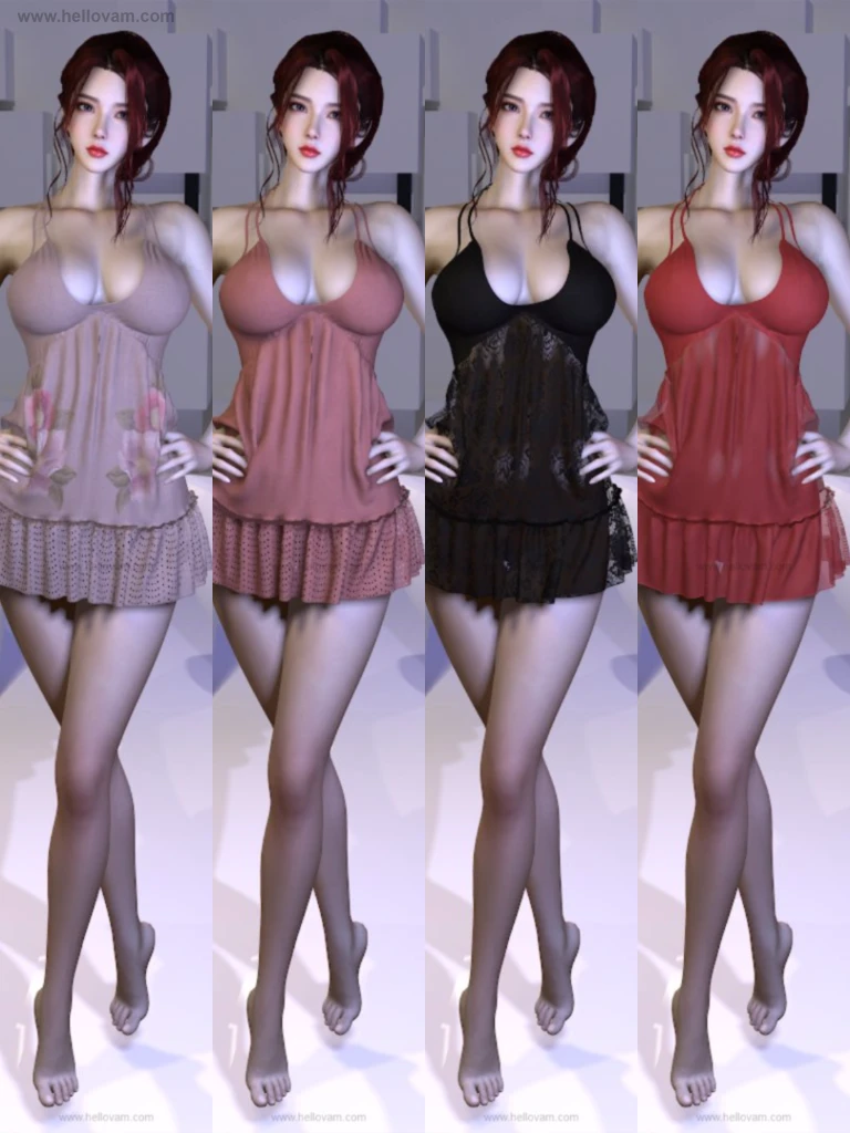 dlskd9.cotton_candy_dress.1-Hellovam资源网