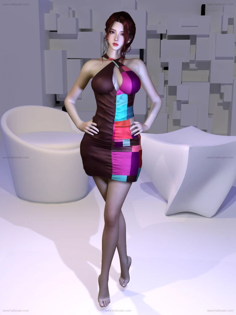 图片[7]-dlskd9.crisscross_bodycon_dress.1-Hellovam资源网