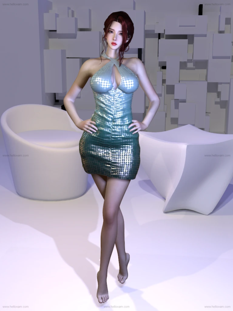 图片[6]-dlskd9.crisscross_bodycon_dress.1-Hellovam资源网