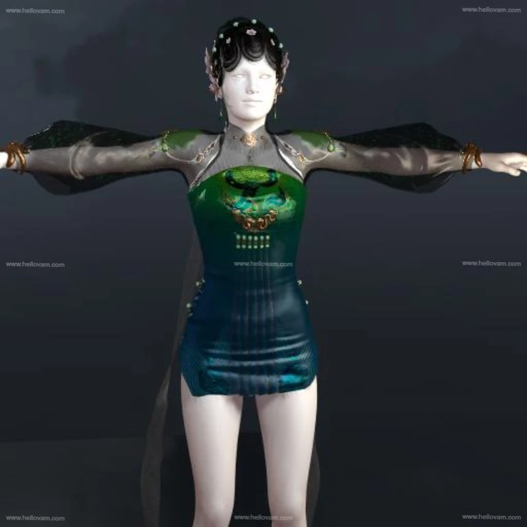 图片[3]-永劫无间青蛇Mowang_nixi.Green_Snake.1-Hellovam资源网