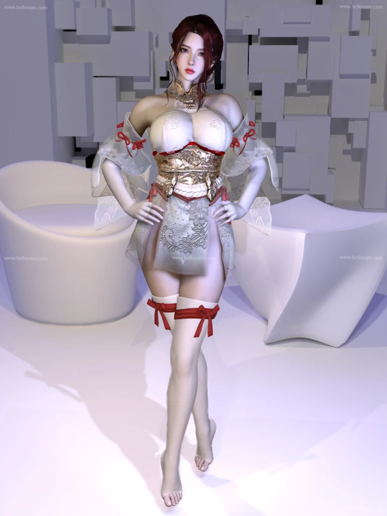 永劫无间胡桃服装Mowang_nixi.Hutao_01.1-Hellovam资源网