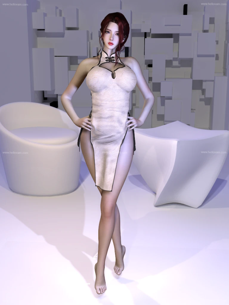 图片[2]-旗袍Mowang_nixi.Qipao_02.1-Hellovam资源网