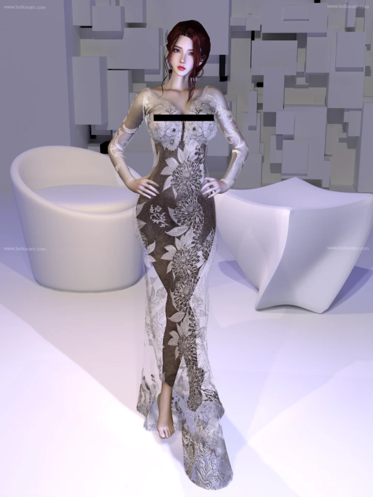 Mowang_nixi.Romantic_Wedding_Dress_01.1-Hellovam资源网