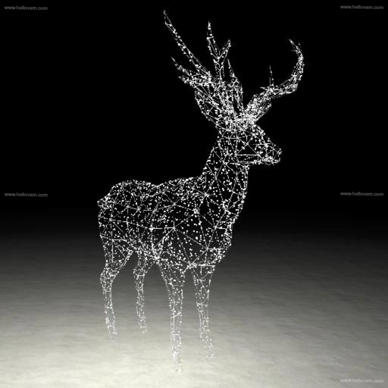 enoeht.ChristmasLightDeer.1-Hellovam资源网