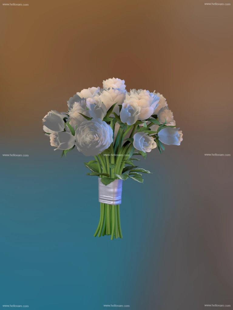 图片[2]-新娘花束Molmark.Bride_bouquet.1-Hellovam资源网