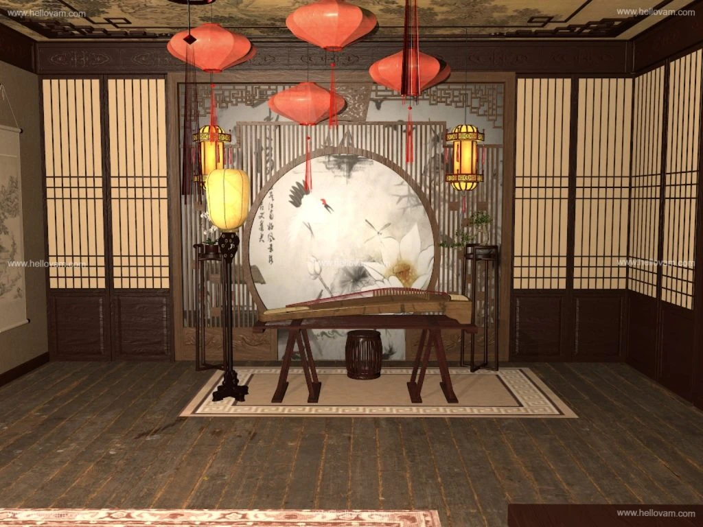 古代闺房ancientladyroom-Hellovam资源网
