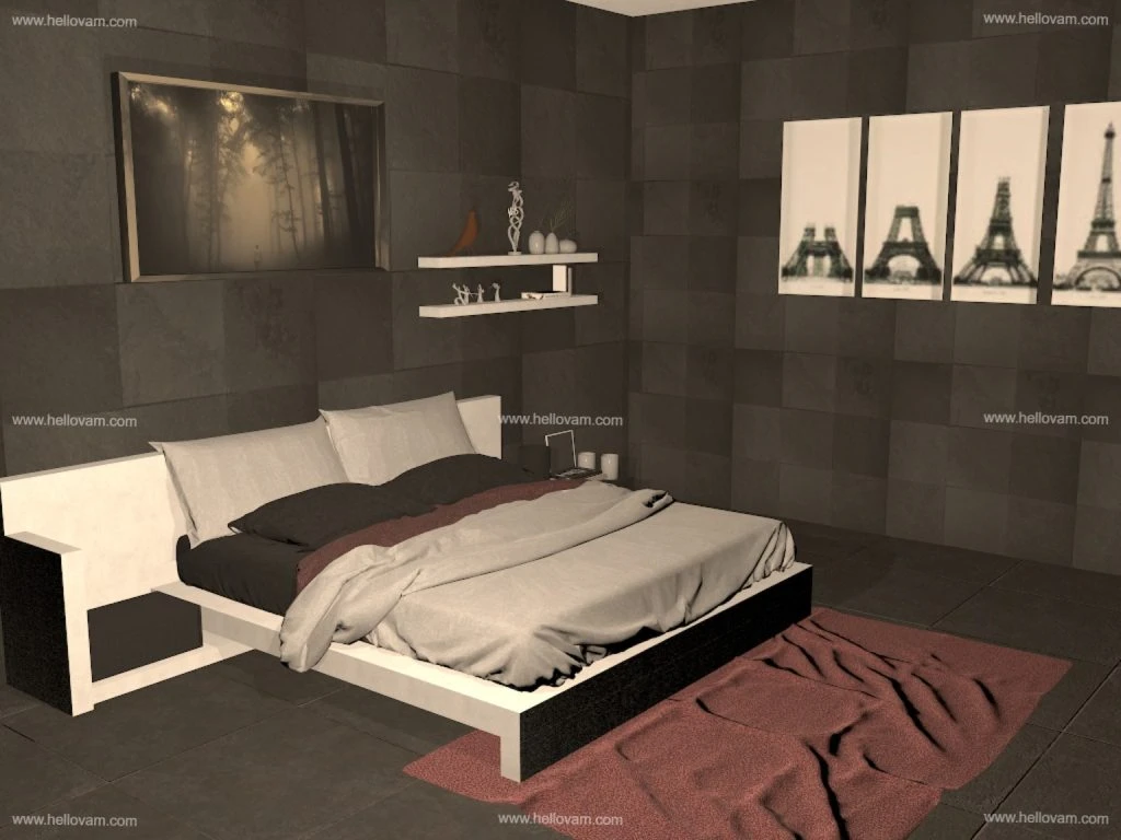 图片[3]-卧室bedroom-Hellovam资源网