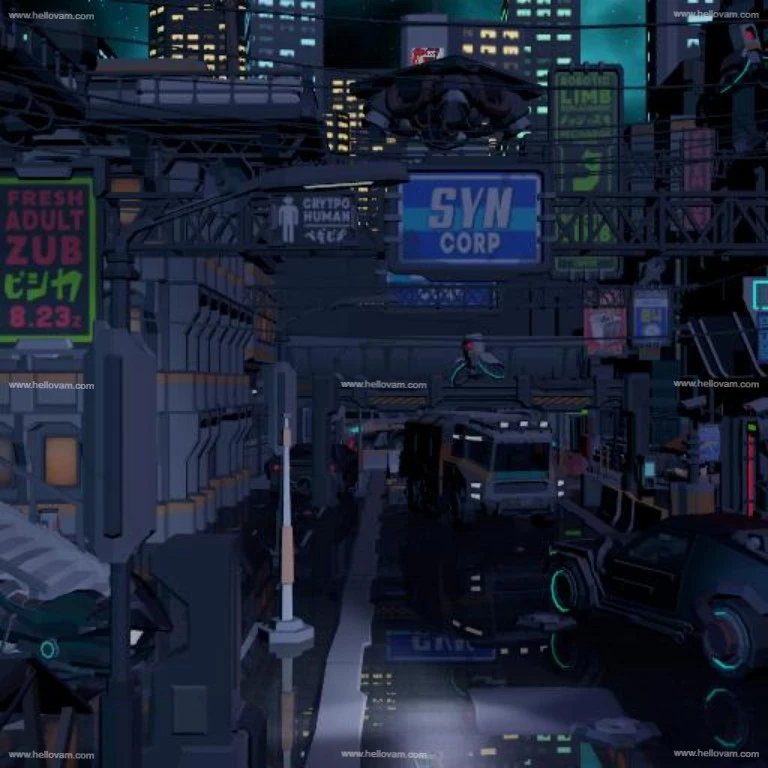 图片[2]-huaQ.多边形城市.1-Hellovam资源网