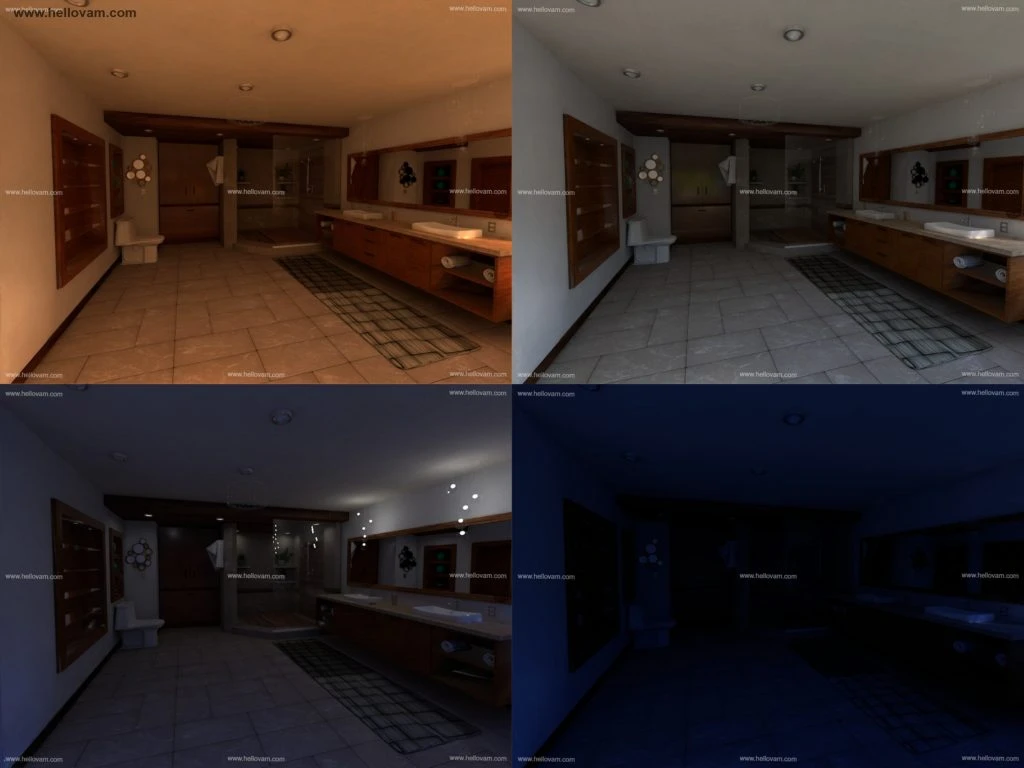 图片[3]-早中晚时段的度假屋resort room_ilts-Hellovam资源网