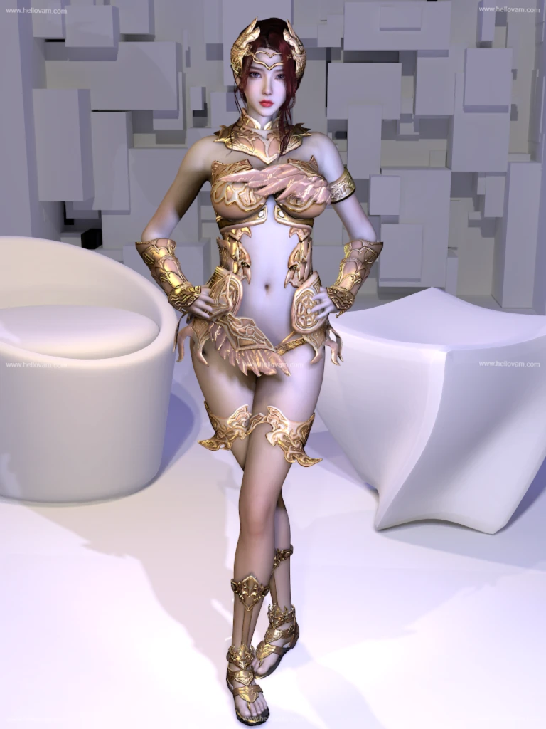 VAM-YJ.Deified_Goddess_Armor.1-Hellovam资源网