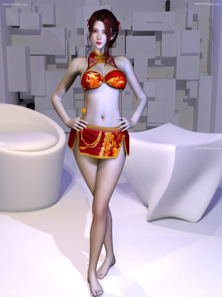 VAM-YJ.chinese_shtle_sexy_skirt.2-Hellovam资源网