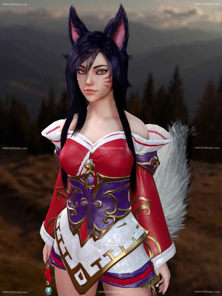 JackyCracky.Ahri_Classic.2-Hellovam资源网