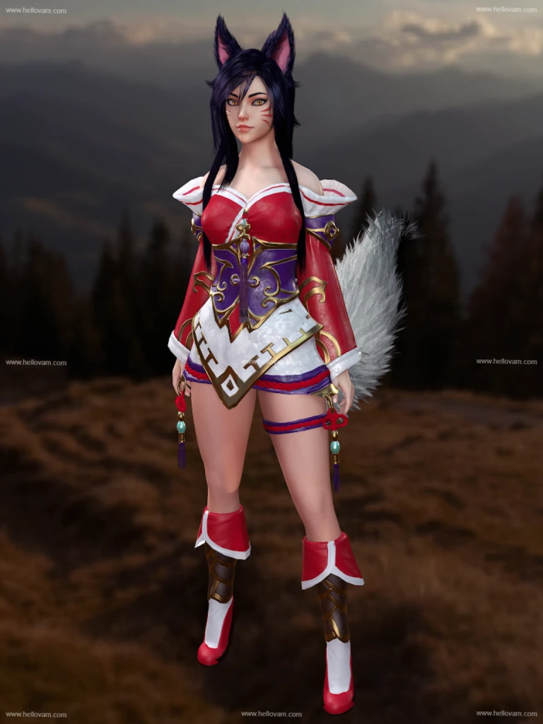 图片[2]-JackyCracky.Ahri_Classic.2-Hellovam资源网